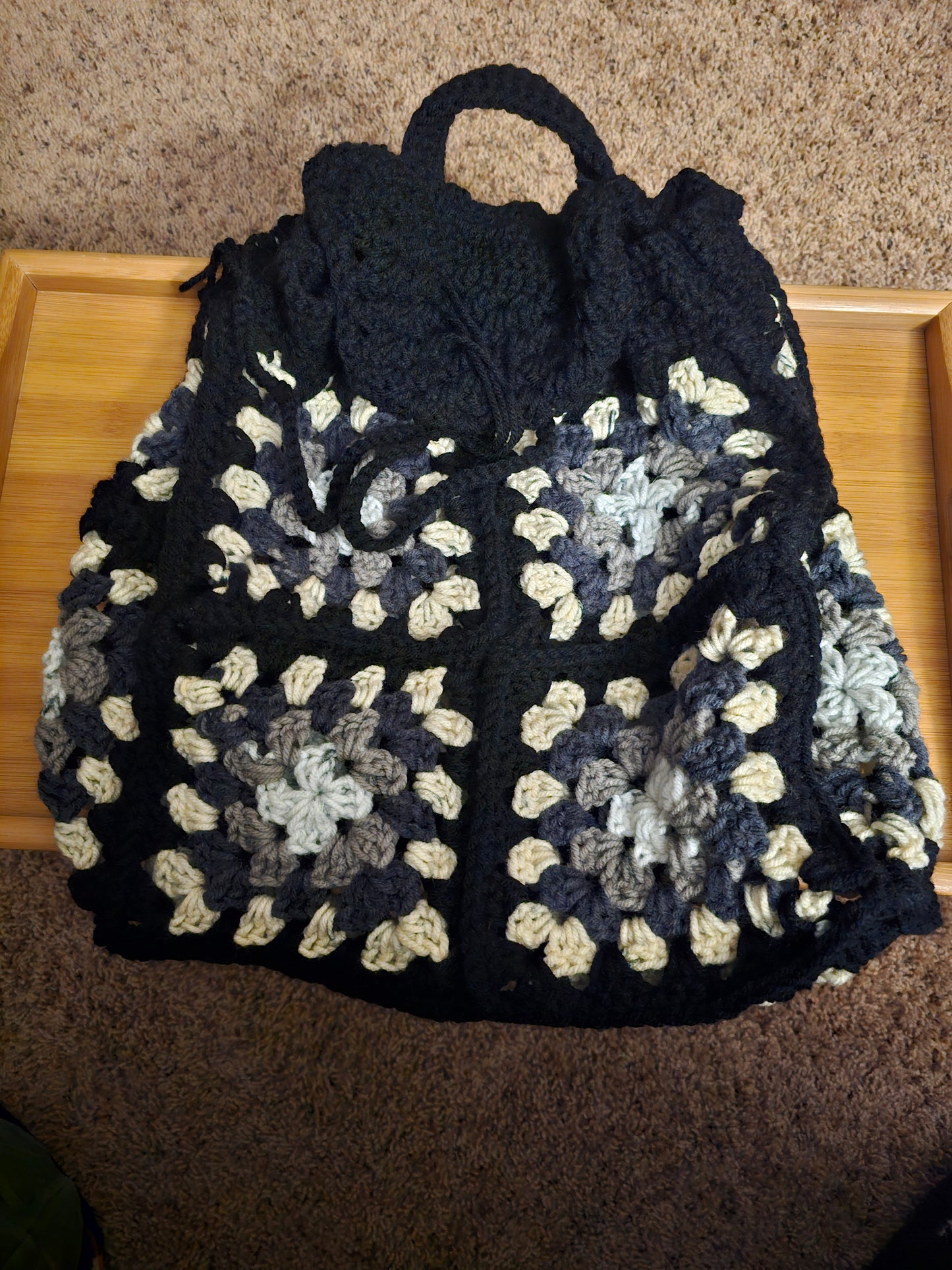 Granny Square Backpack