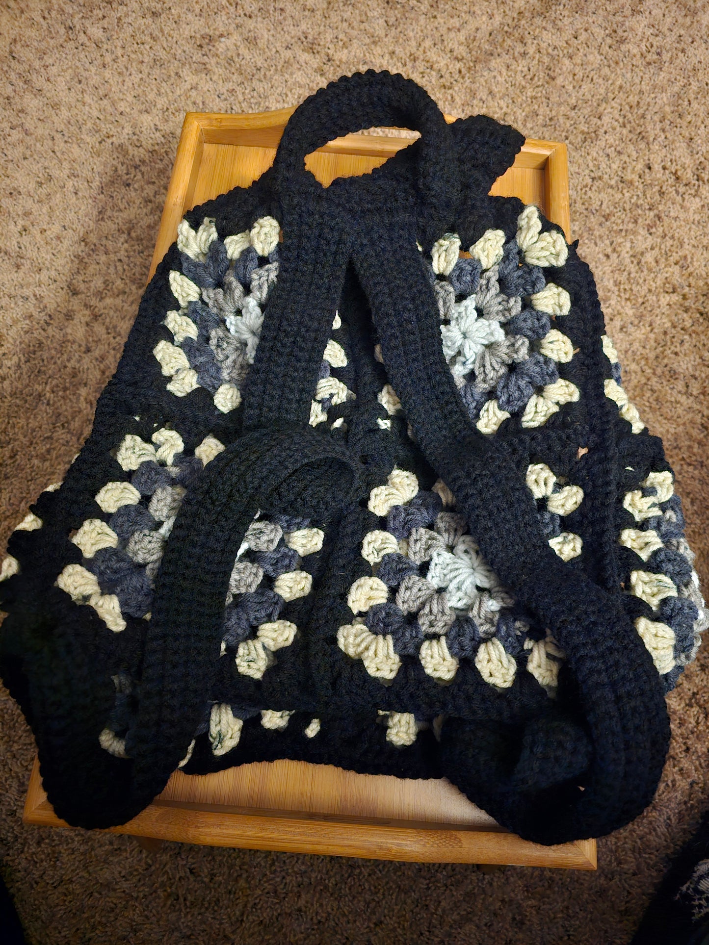 Granny Square Backpack