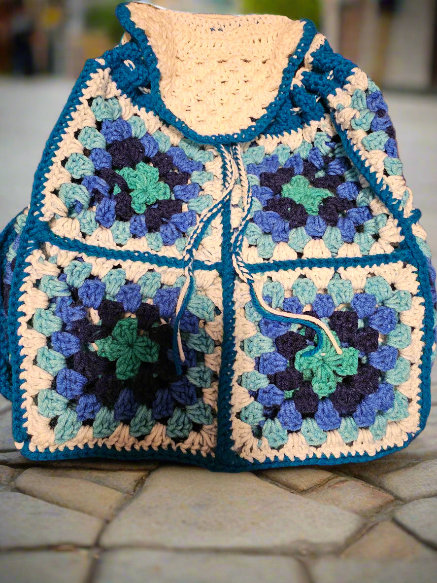 Granny Square Backpack