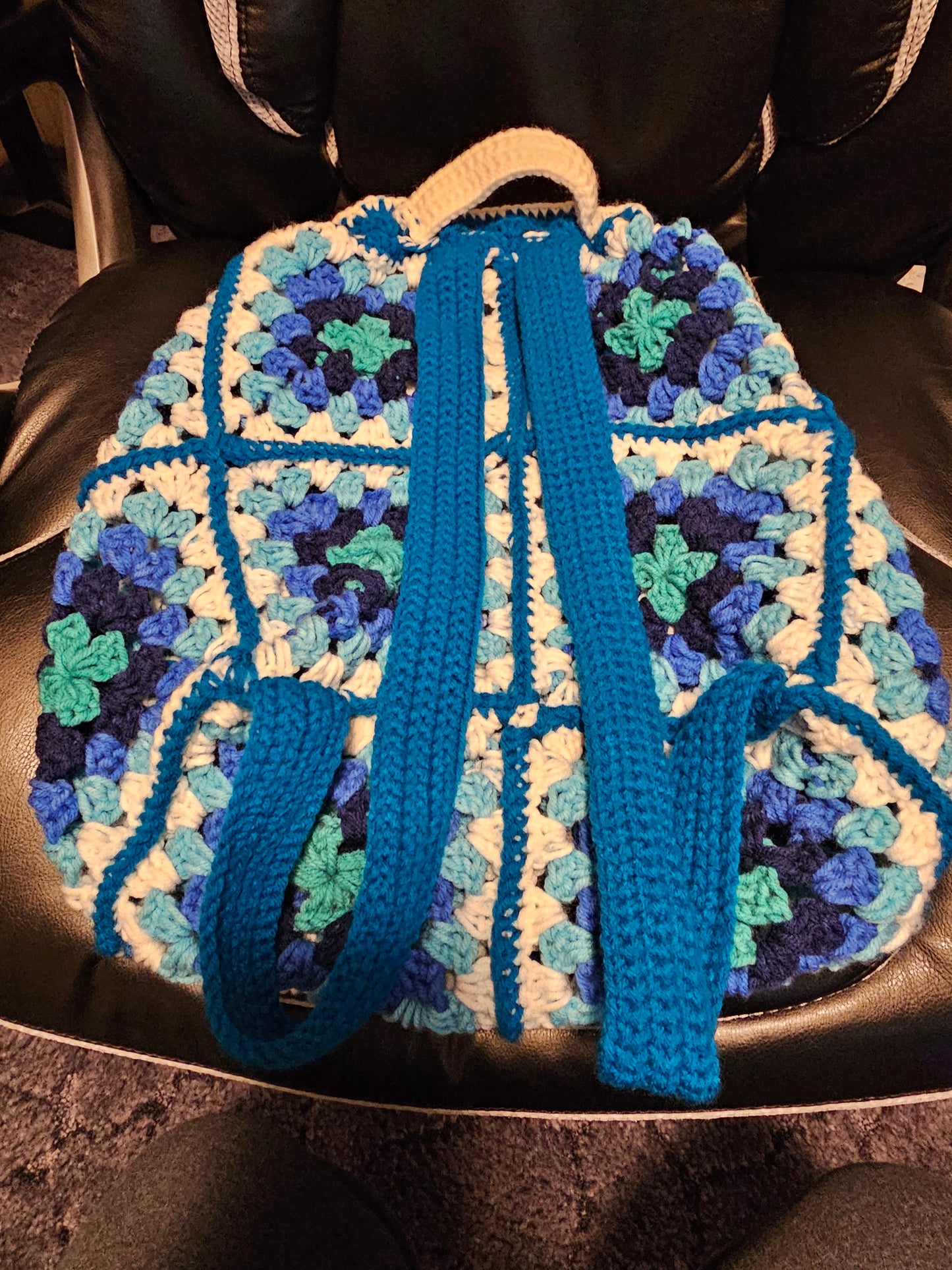 Granny Square Backpack