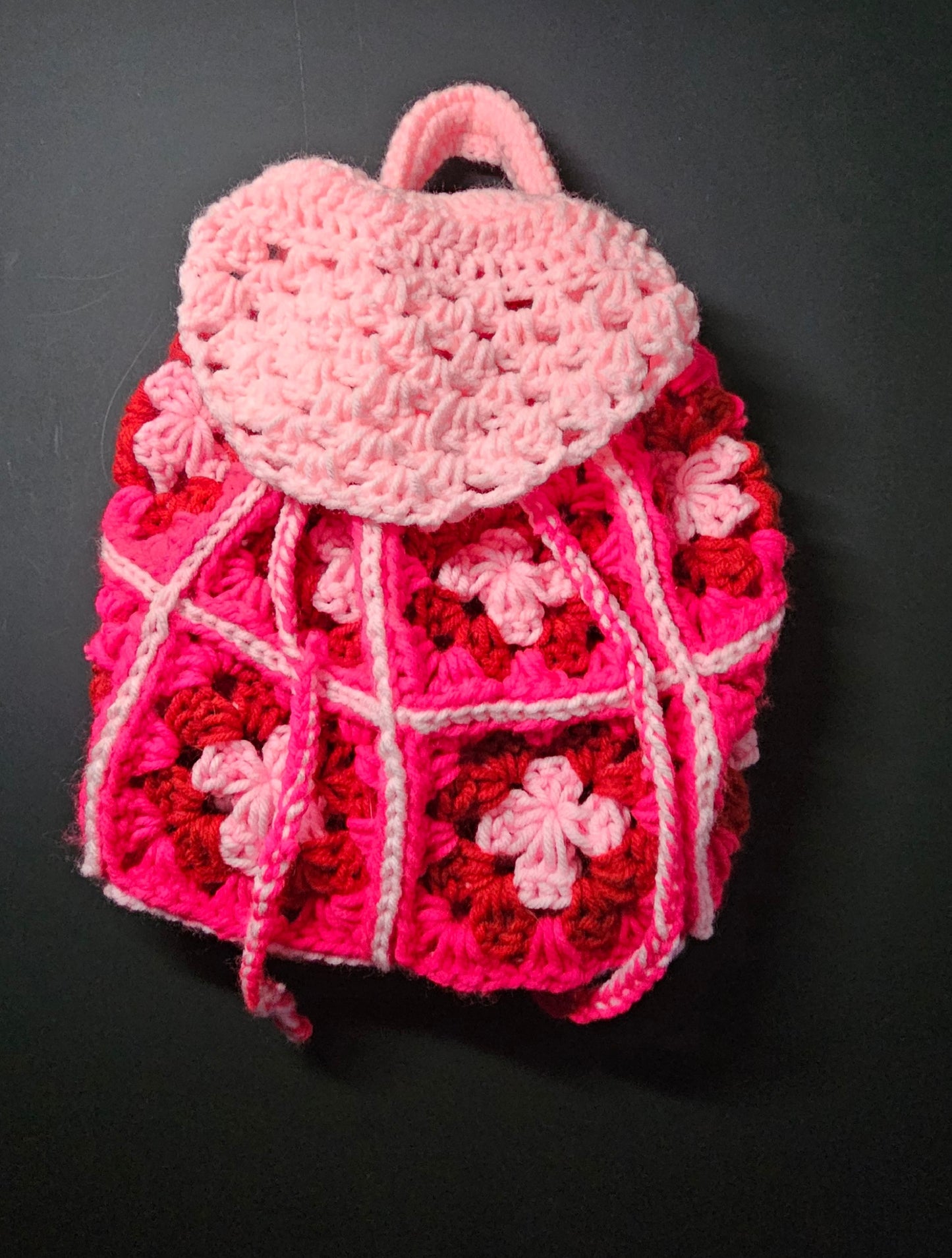 Petite Granny Square Backpack