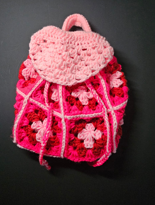 Petite Granny Square Backpack